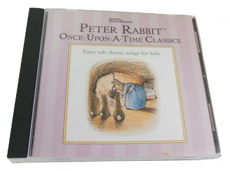 Beatrix Potter Peter Rabbit Once Upon A Time Classics CD Fairy Tale Kids Songs