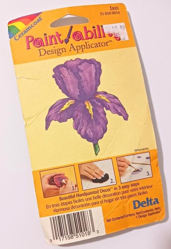 Paint Ability Iris Applicator Design Applicator Applying Painted Iris Pattern