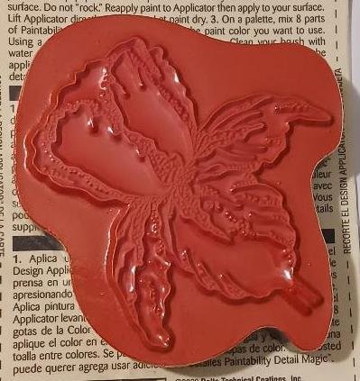 Image 2 of Paint Ability Iris Applicator Design Applicator Applying Painted Iris Pattern