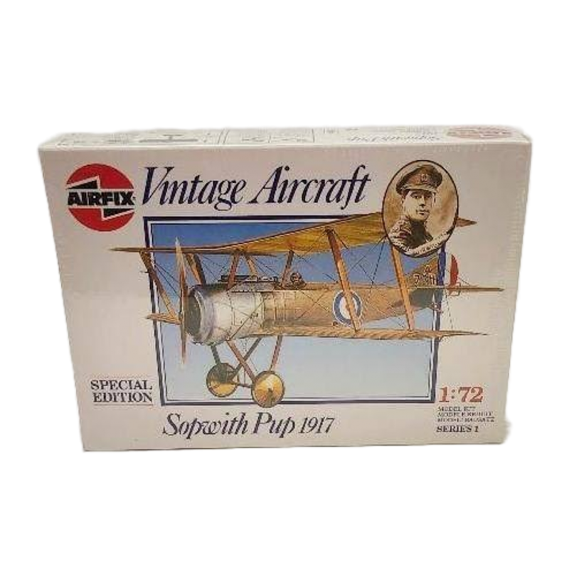 Airfix 1/72 Model Kit Sopwith Pup 1917 Vintage Aircraft Series 1 Special 01082