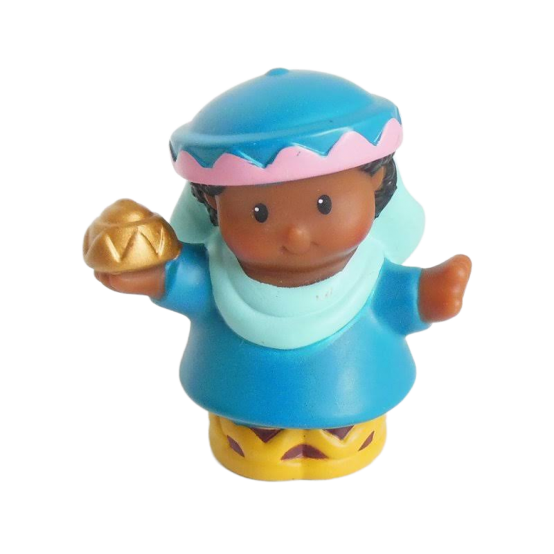 Fisher Price Little People Christmas Nativity Blue Pink Wise Men Man Figure Toy