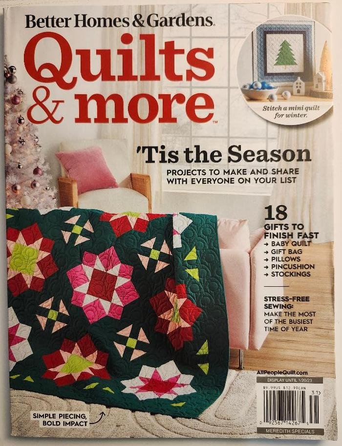 Image 0 of Better Homes & Gardens Quilts & More Craft Magazine Gifts to Finish Fast