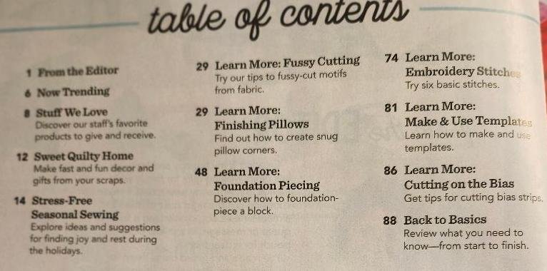 Image 1 of Better Homes & Gardens Quilts & More Craft Magazine Gifts to Finish Fast