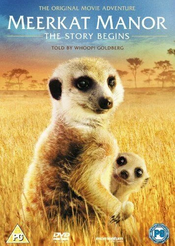 Meerkat Manor The Story Begins DVD Documentary Family 2009 Whoopi Goldberg