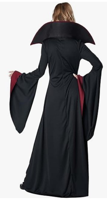 Image 3 of California Costumes Adult Womens Halloween Costume X Small 4 to 6 Royal Vampire