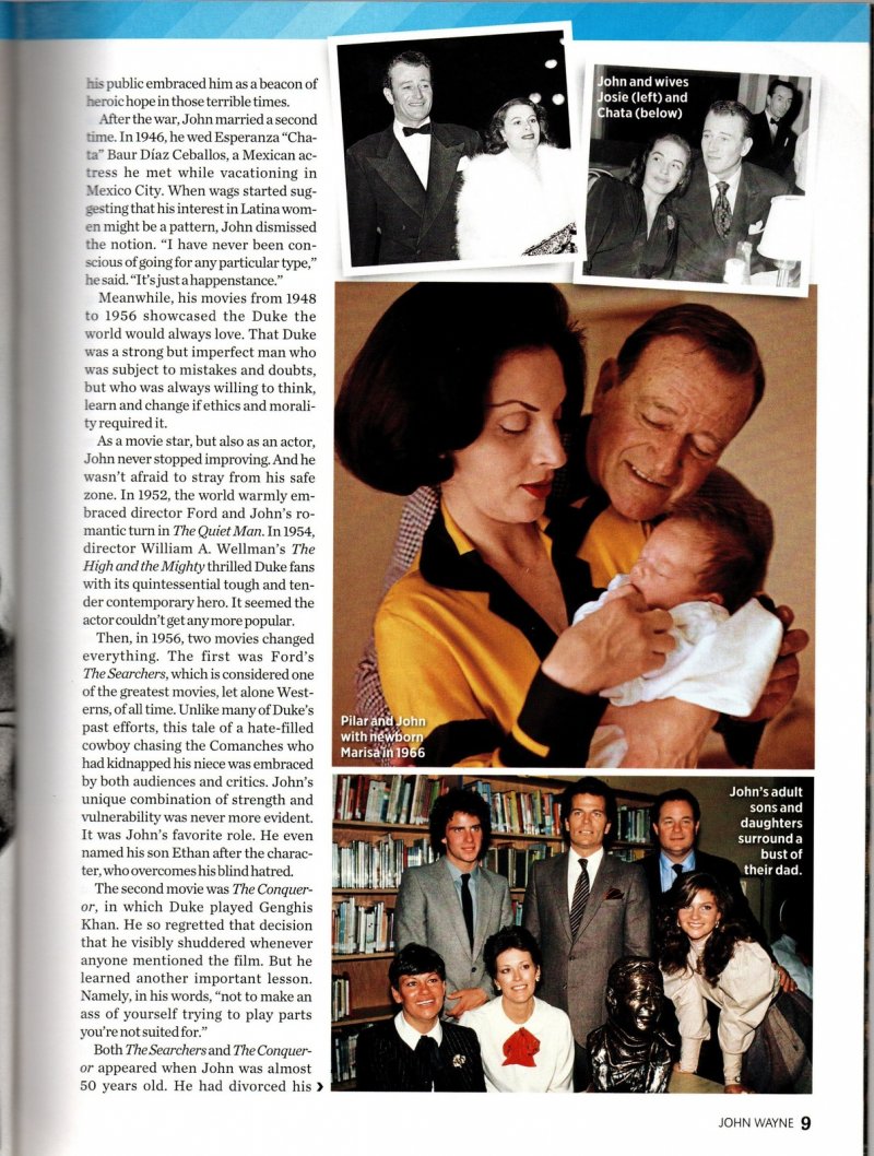 Image 2 of John Wayne The Original American Hero Classic Film Legends Magazine