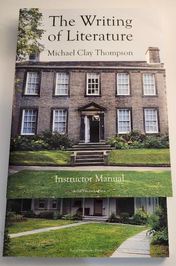 Image 1 of The Writing of Literature by Michael Clay Thompson Instructor and Student Manual