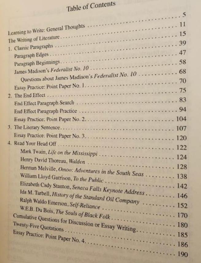 Image 3 of The Writing of Literature by Michael Clay Thompson Instructor and Student Manual