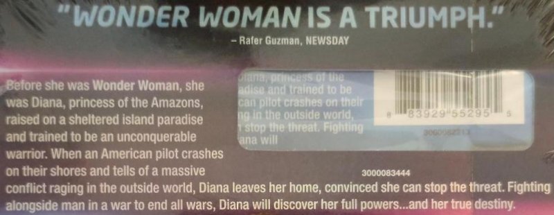 Image 1 of Wonder Woman DC on DVD Childrens and Family Movie 2020 PG 13 Sealed