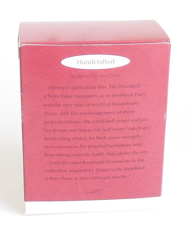 Image 6 of Hallmark Christmas Ornament Disneys Hunchback of Notre Dame Quasimodo QXI6341