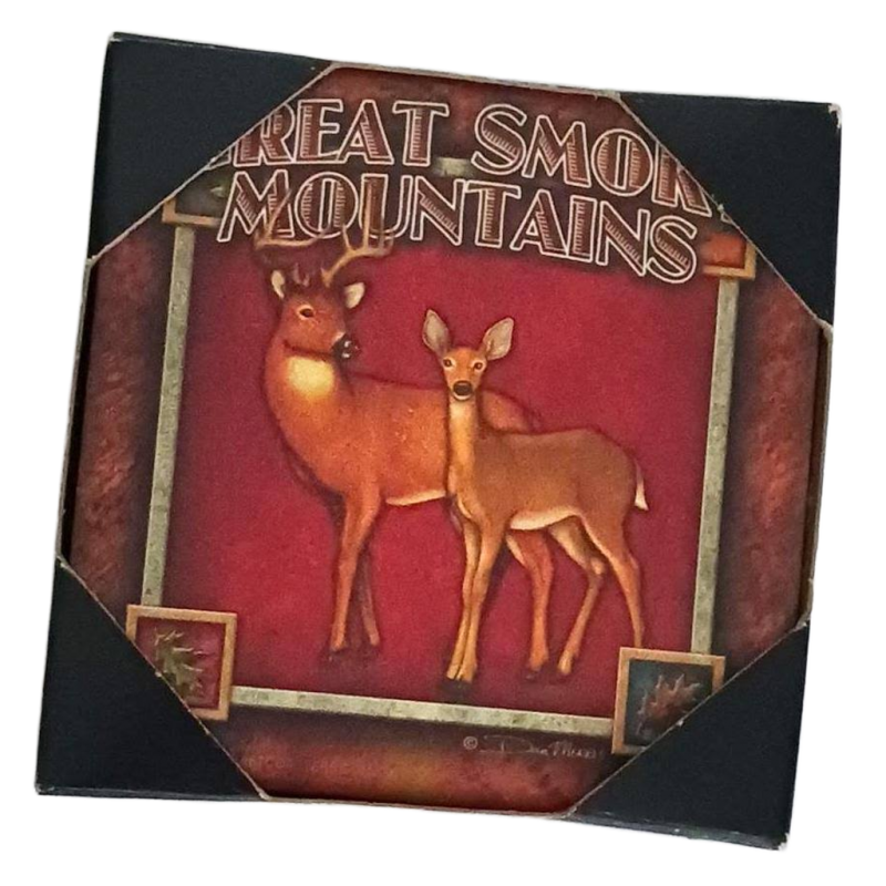 Paperkraft Drinking Coasters Great Smokey Mountains Set 8 Paper Kraft Coasters