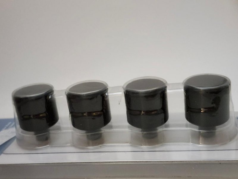 Image 2 of Set of 4 Brainerd P43448W-FB Matte Black 1