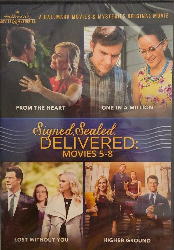 Hallmark Signed Sealed Delivered 5-8 Movies 5 thru 8 On DVD Drama