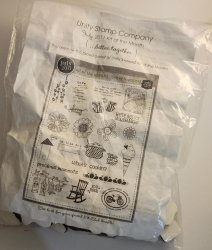 Unity Stamp Company July 2011 Kit of the Month Better Together Red Rubber Stamps