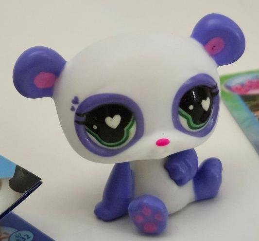 Image 1 of Littlest Pet Shop Pet Surprise Series 1 Number 16 Panda Bear From Pet Surprise