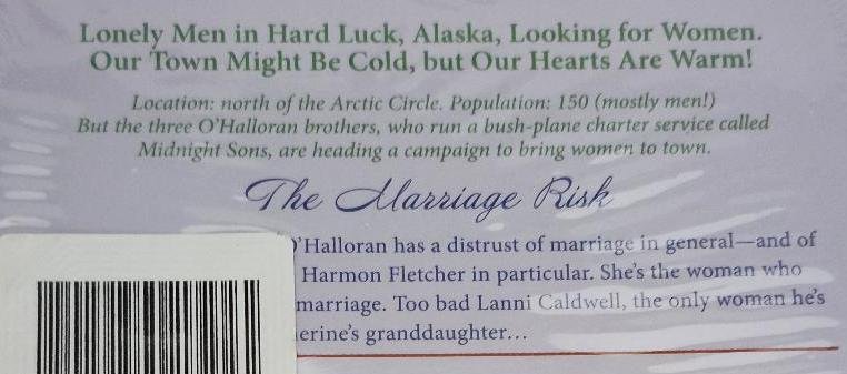 Image 1 of Debbie Macomber Audiobook The Marriage Risk Midnight Son's Vol 1 on CD Fiction