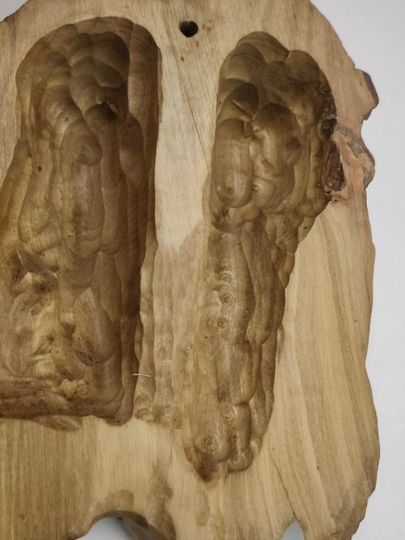 Image 6 of Jerusalem Carved Jesus Face Wall Plaque Wearing Thorn Crown Realistic Face