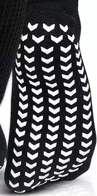 Image 1 of Fortivo Elite Well Super Wide Socks Non Skid Black Diabetic One Size Fits Most