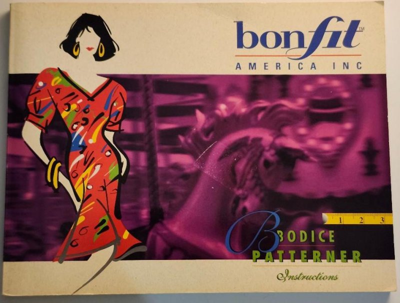 Vintage The Bonfit Bodice Patterner Instruction BOOK ONLY Ultra Rare Booklet