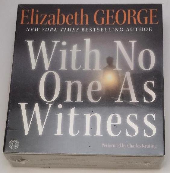 With No One As Witness Audiobook Abridged Elizabeth George 9 Fiction Discs