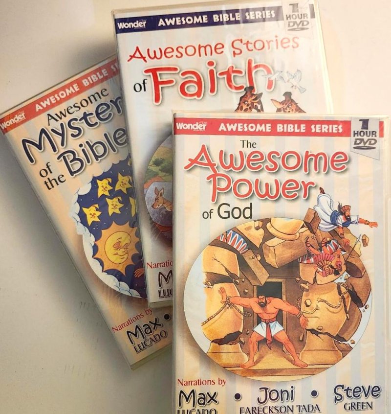 Awesome Bible Series DVD Mysteries of the Bible Stories of Faith Power of God