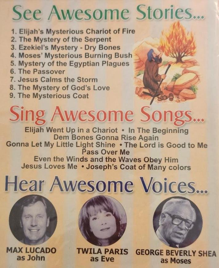 Image 1 of Awesome Bible Series DVD Mysteries of the Bible Stories of Faith Power of God