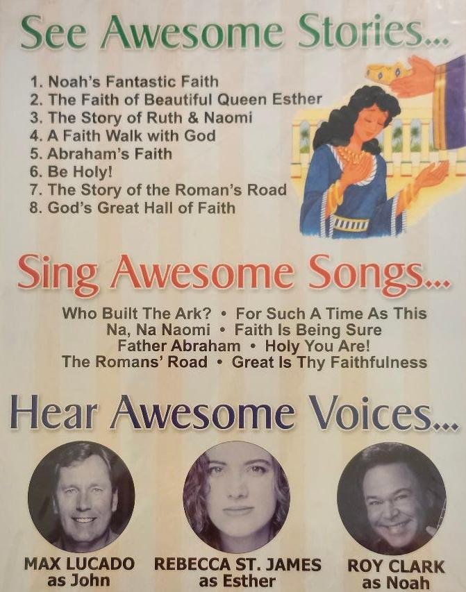 Image 2 of Awesome Bible Series DVD Mysteries of the Bible Stories of Faith Power of God