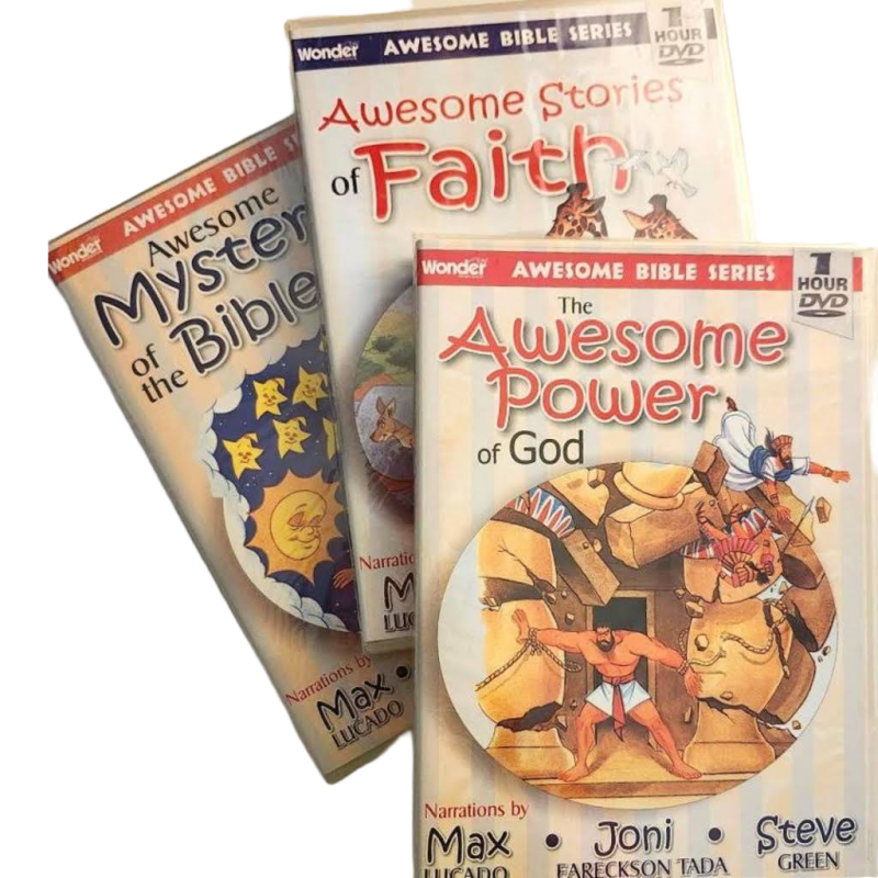 Awesome Bible Series DVD Mysteries of the Bible Stories of Faith Power of God