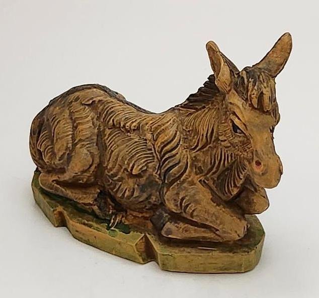 Depose Fontanini Donkey Nativity Italian Replacement Piece Italy Vintage 105/5