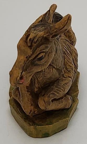 Image 2 of Depose Fontanini Donkey Nativity Italian Replacement Piece Italy Vintage 105/5