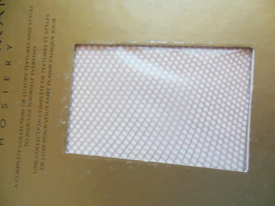Image 1 of Donna Karan Net Pantyhose Nude Medium Large Ladies Complete Collection Netted
