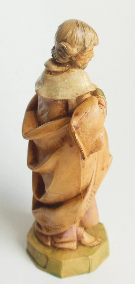 Image 2 of 1991 Fontanini Standing Joseph Figurine Statue Christmas Nativity Vintage