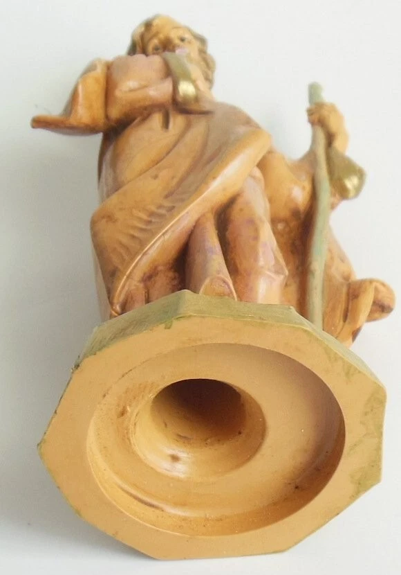 Image 5 of 1991 Fontanini Standing Joseph Figurine Statue Christmas Nativity Vintage