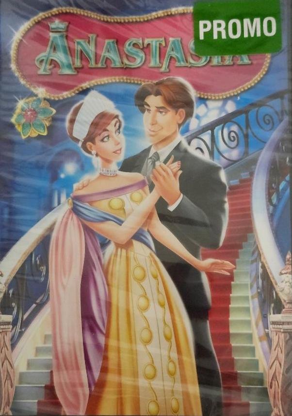 Disney DVD Anastasia 1997 Release 2010 Based on a True Story Made Animated