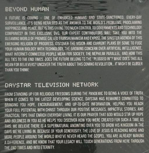 Image 1 of Beyond Human The Transhumanism Agenda To Corrupt God's Original Design DVD