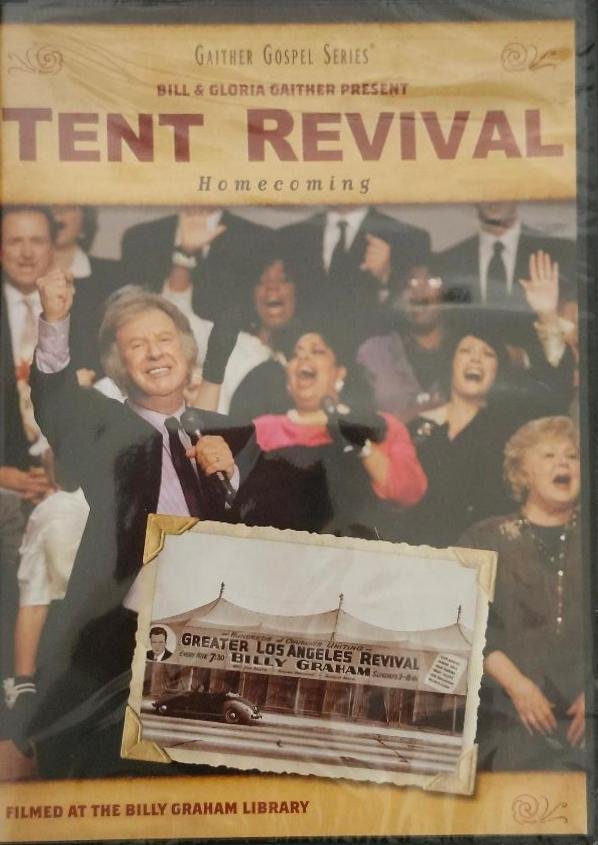 Bill & Gloria Gaither Gospel Series Tent Revival Homecoming Billy Graham DVD