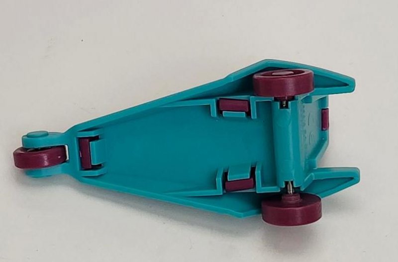 Image 2 of Littlest Pet Shop Pretend Paw Powered Cruiser on Wheels Vehicle Purple Blue