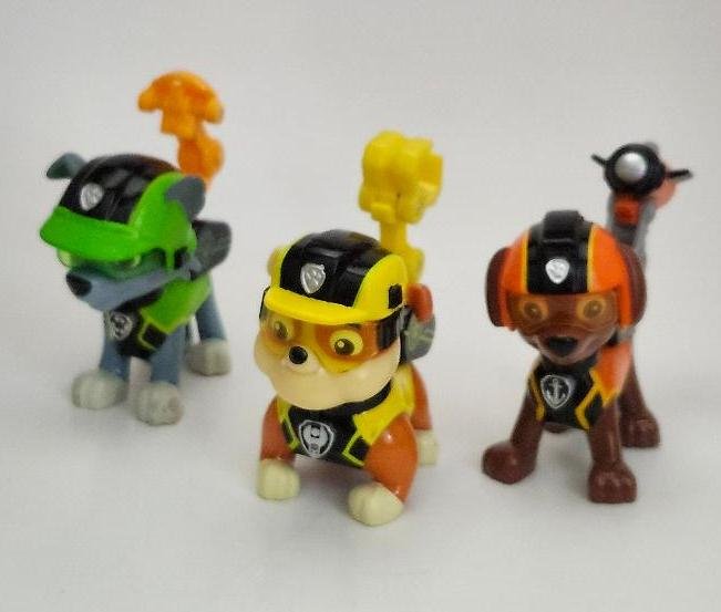 Image 1 of Paw Patrol Hero Pup Mission Lot of Air Patrollers Rocky Rubble Zuma Pretend Toys