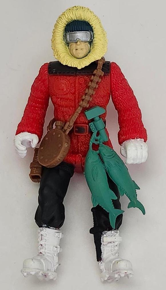 Image 1 of Chap Mei Ice Quest Arctic Polar Mission Explorer Red Yellow Action Figure Fish