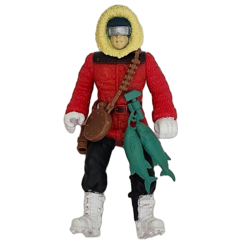 Chap Mei Ice Quest Arctic Polar Mission Explorer Red Yellow Action Figure Fish