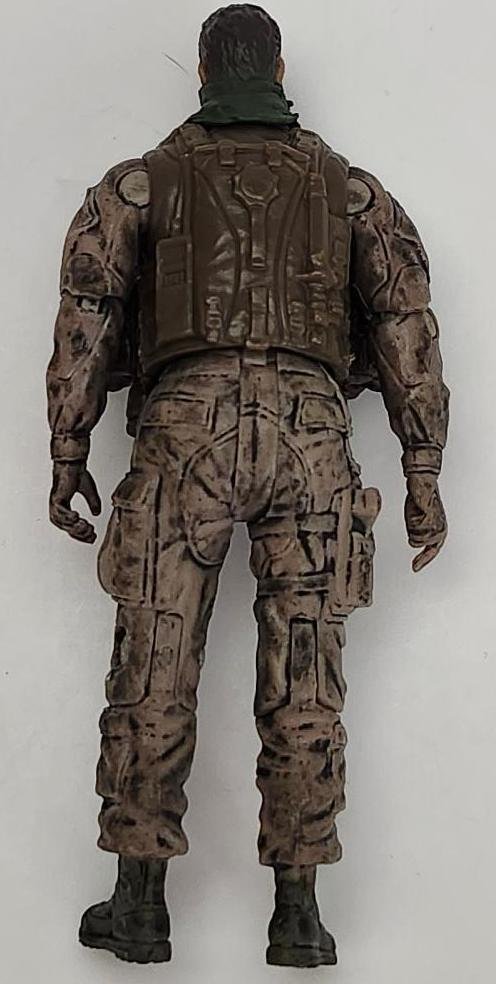 Image 2 of BBI Elite Force US Army Black Hawk Helicopter Pilot Action Figure Toy Face Scarf