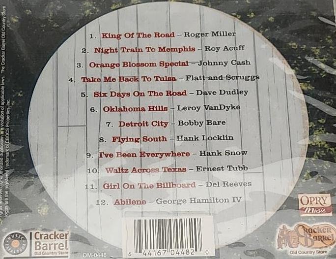 Image 1 of Hit The Road Grand Ole Opry LIve Classics Music CD 1964 to 1967 Time Period
