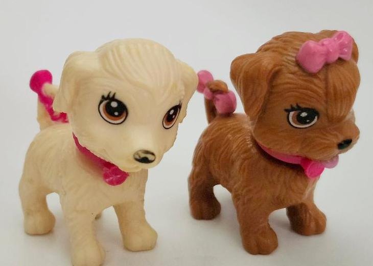 Image 1 of Barbie Doll Pet Shop Dog wash Suds & Hugs Pups Bath 2011 Mattel Brown White