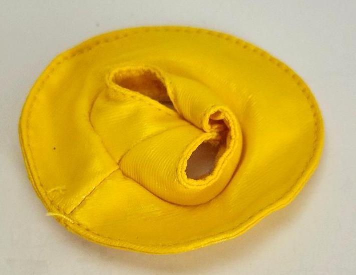 Image 1 of Littlest Pet Shop Yellow Rain Bucket Hat for Dogs and Rabbits LPS by Hasbro