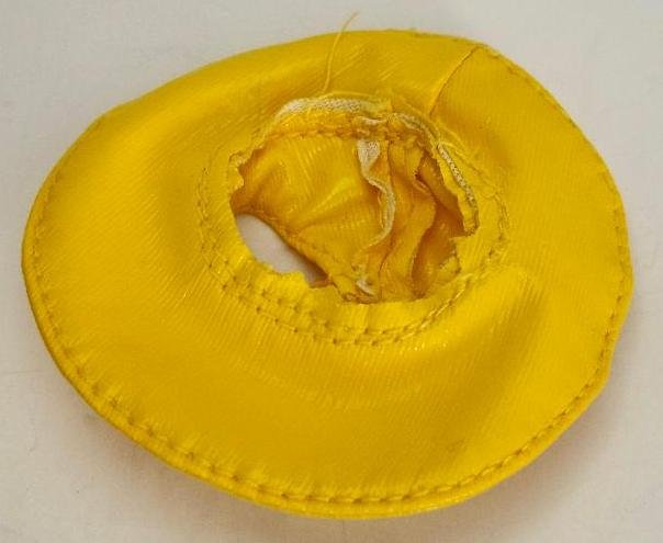 Image 2 of Littlest Pet Shop Yellow Rain Bucket Hat for Dogs and Rabbits LPS by Hasbro