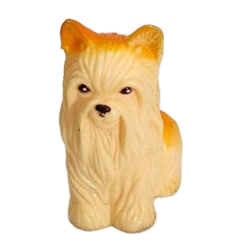 Barbie Doll Pet Yorkshire Terrier Pet Dog Figurine Wee 3 Friends line by Mattel