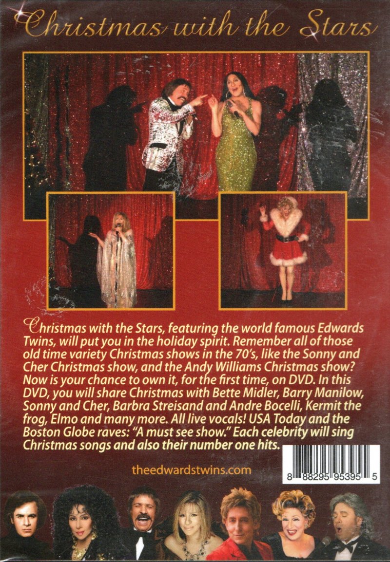 Image 3 of DVD Celebrity Lot Edwards Twins Christmas With The Stars Eddie Edwards Divas