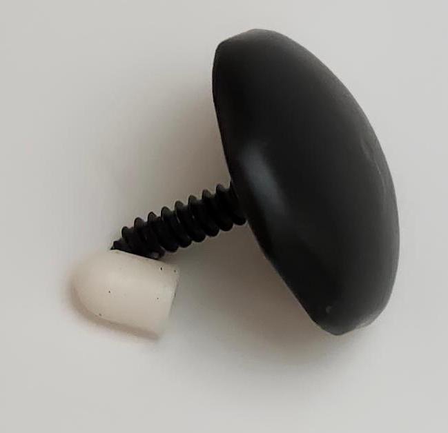 Image 2 of Lot Black Decorative Nail Heads b Crown 12 per pack Garage Door Embellishment