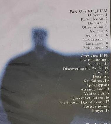 Image 1 of Preisner Requiem For My Friend Music CD Rerakowicz Kasprzyk Friend of Preisner