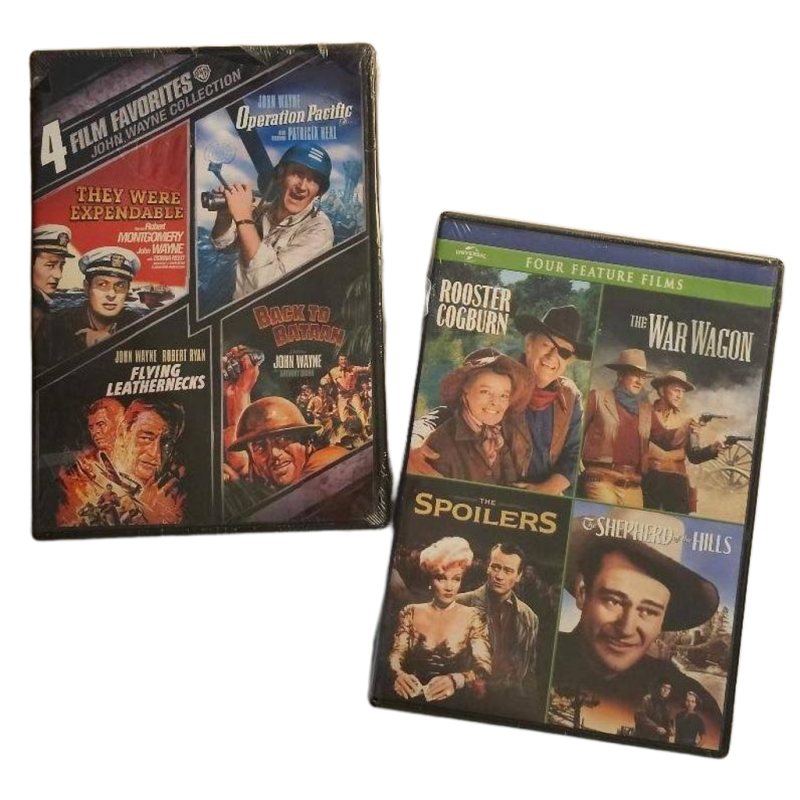 Lot Western Films Collection of John Wayne Movies on DVD Katharine Hepburn